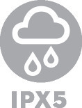 IPX5 ZERTIFIZIERT