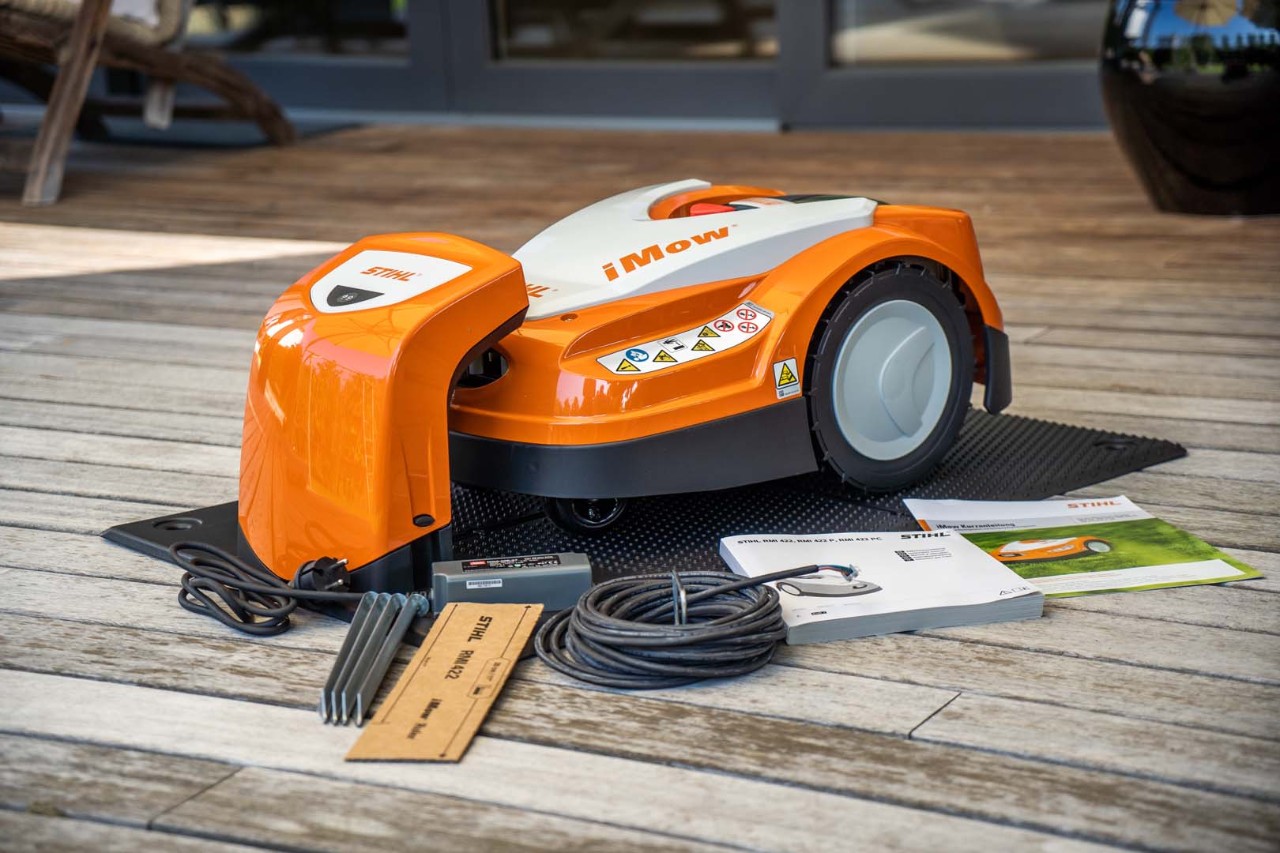 iMOW® inklusive Kabel und Bedienungsanleitung 
