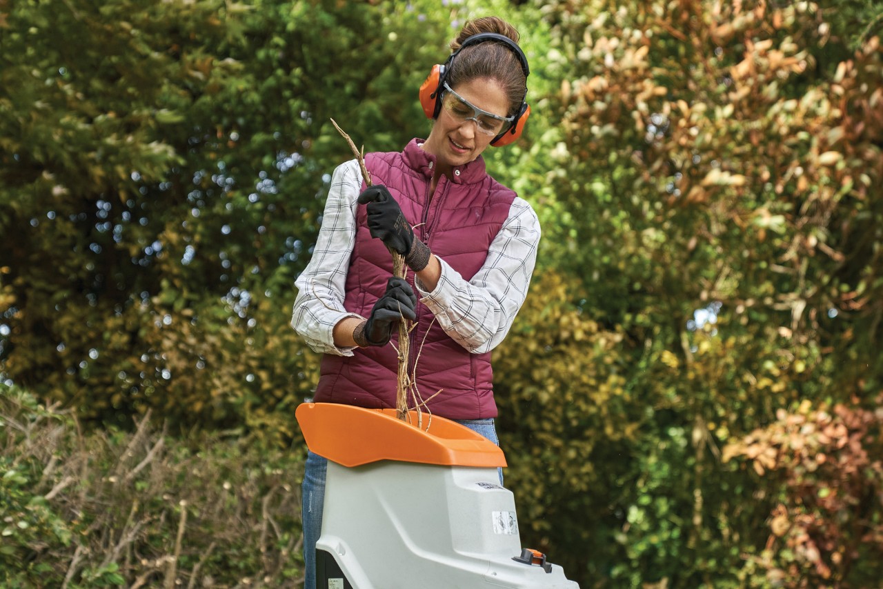 Gehörschutz bei der privaten Arbeit im Garten